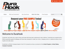 Tablet Screenshot of durahook.com